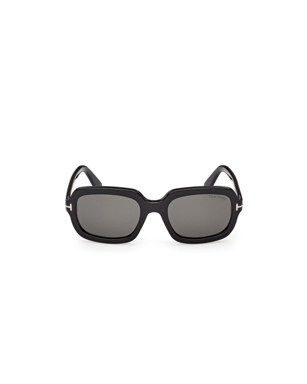 Tom Ford Black Ft1342 Lana-02 01D Sunglasses Acetate Smoke Squared Polarized