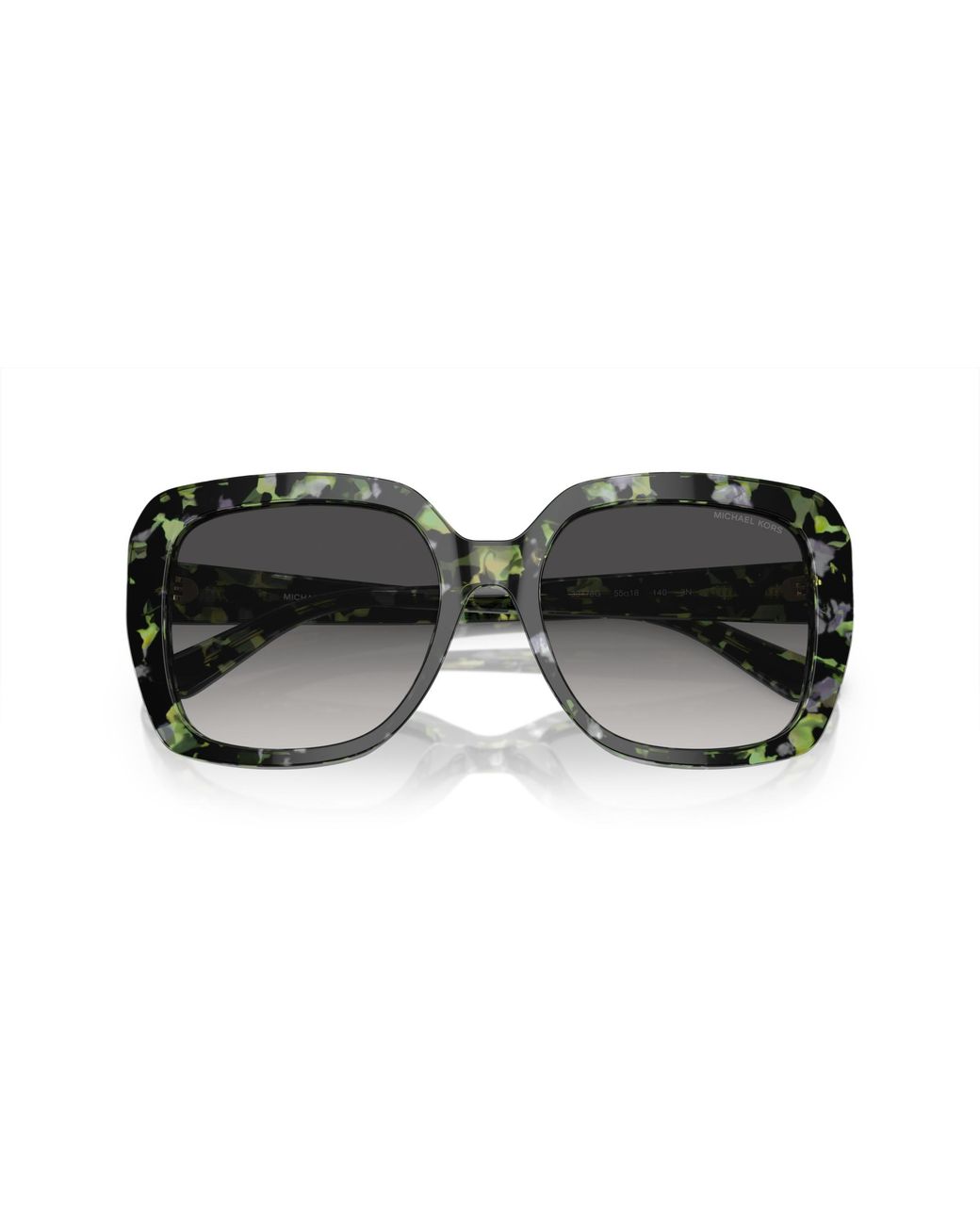 Michael Kors Black Mk2140 Manhasset 39478G Sunglasses Acetate Squared Normal Shaded