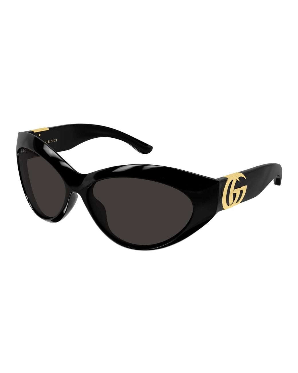 Gucci Black Gg2269S 001 Sunglasses Acetate Cat Eye