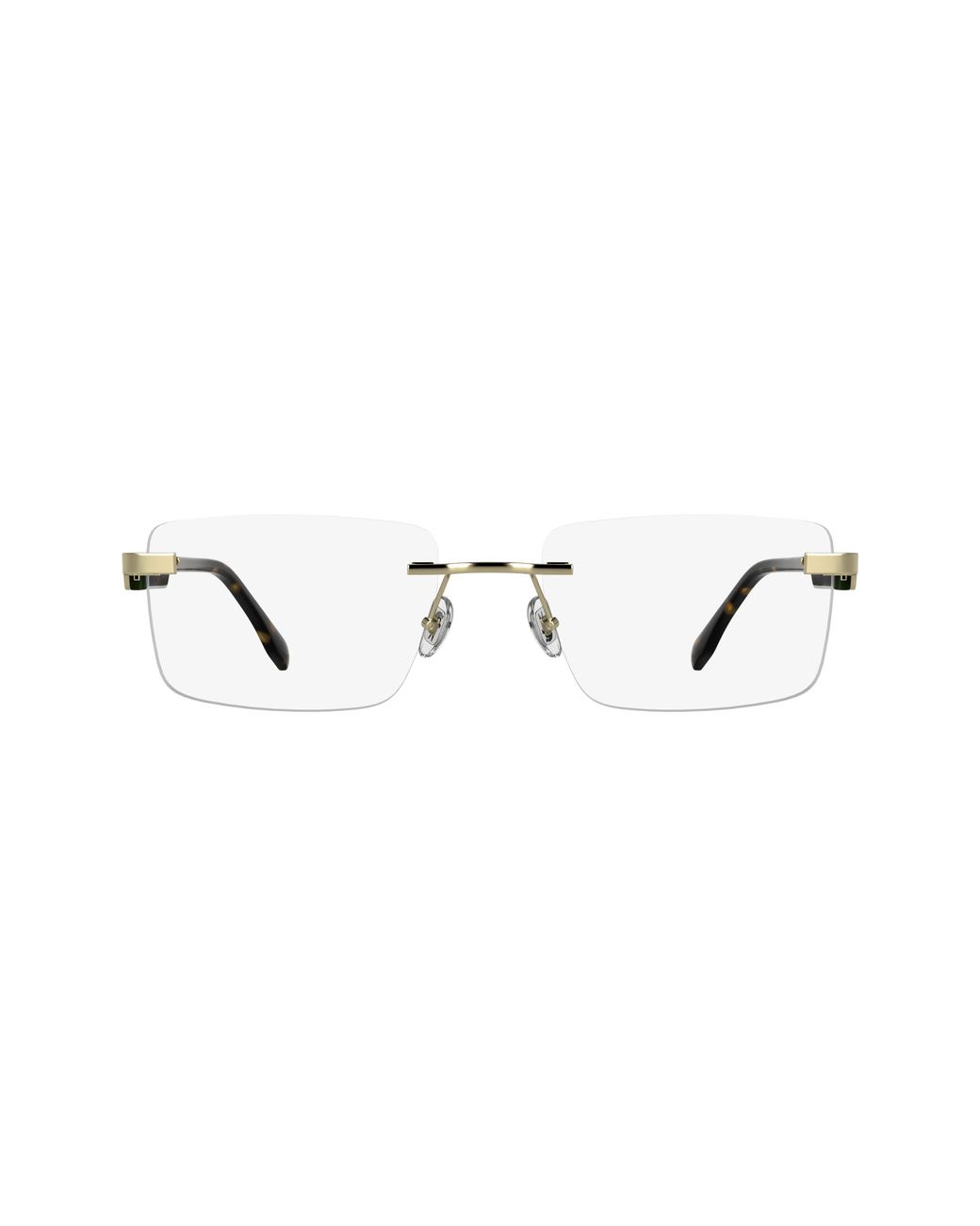 Lacoste Black 045 Optical Frames Metal Squared Normal for men