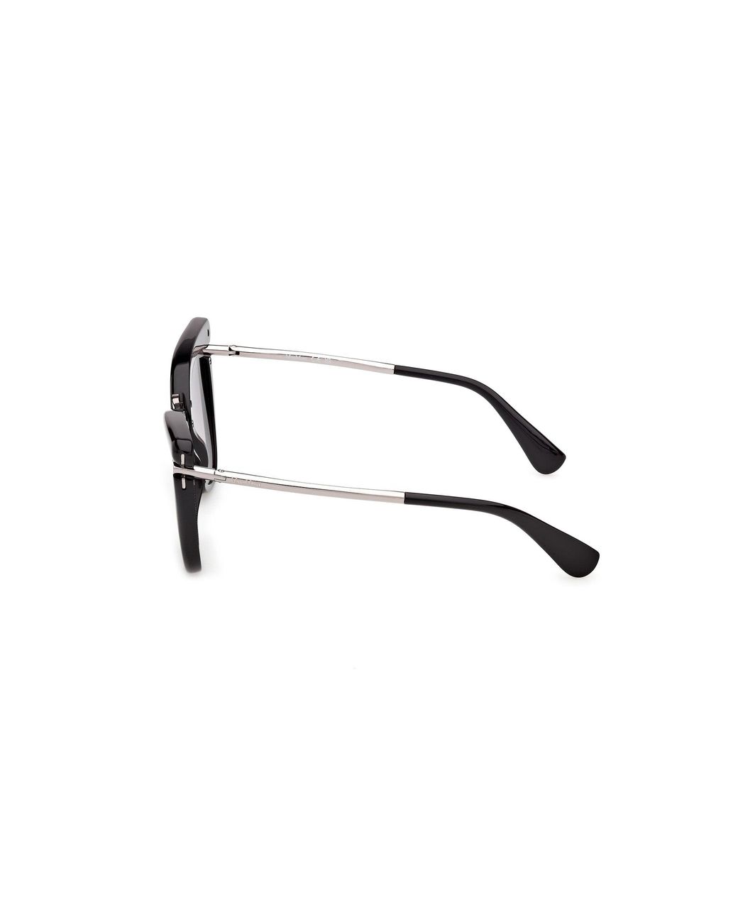 Max Mara Black Mm0186 01B Sunglasses Acetate Smoke Round Normal