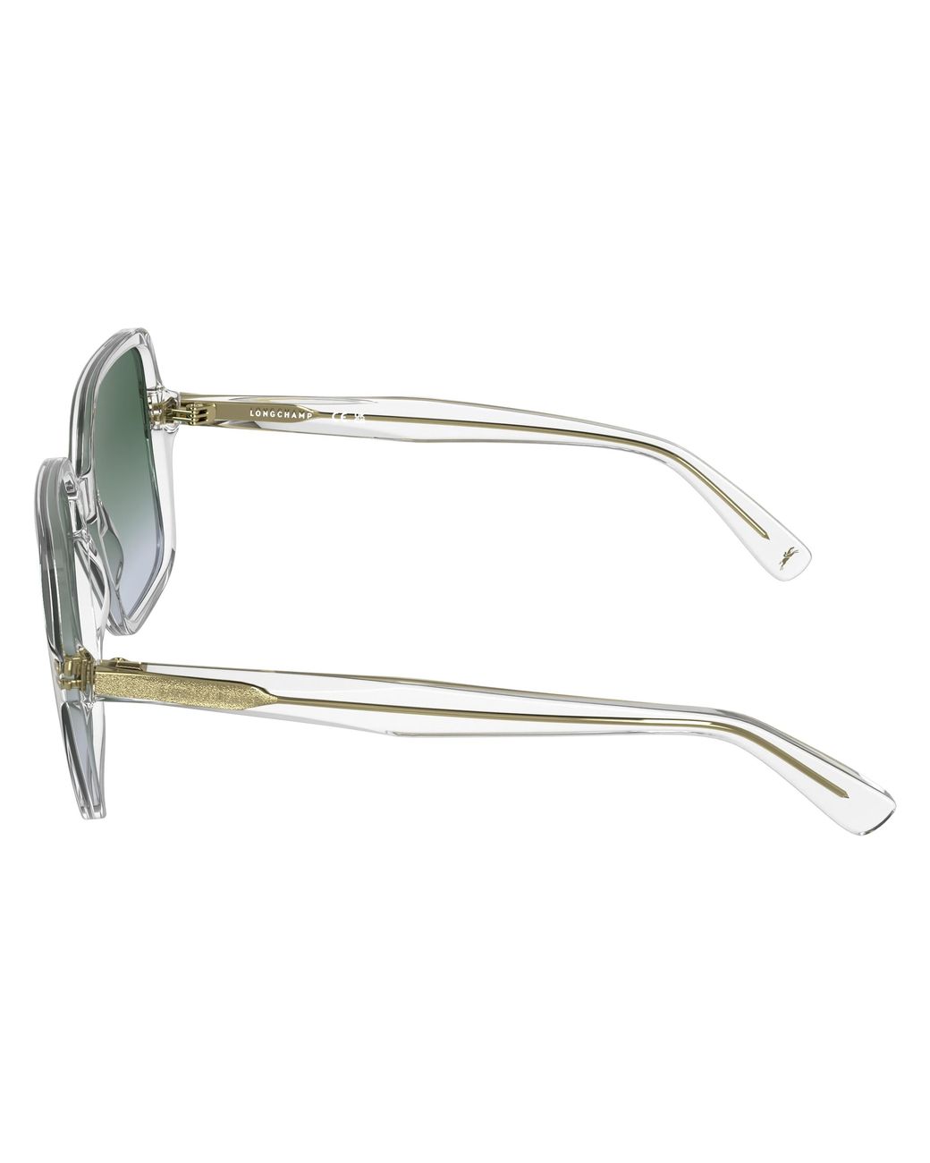 Longchamp Black Lo808S 900 Sunglasses Acetate Squared Normal