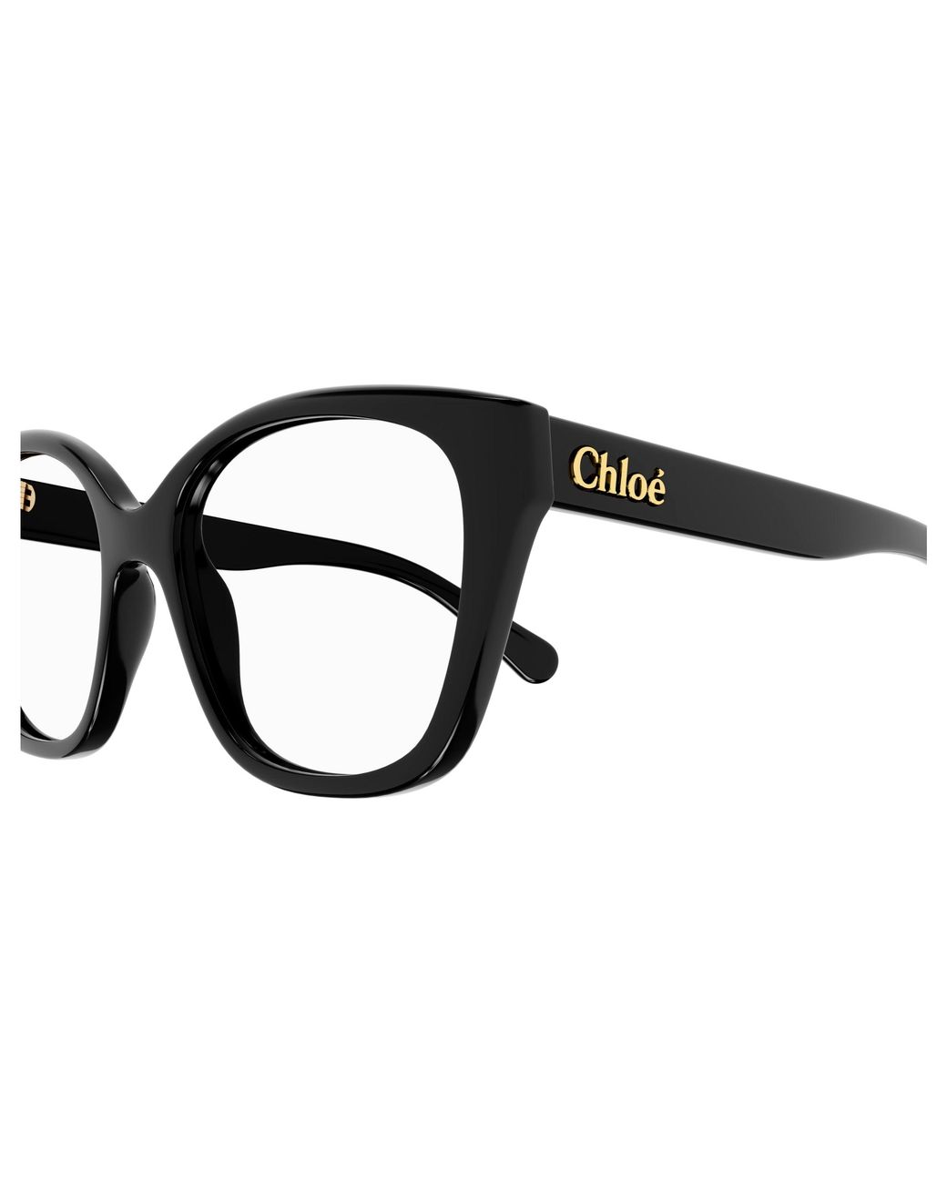 Chloé Black Ch0241O 001 Optical Frames Acetate Transparent Cat Eye