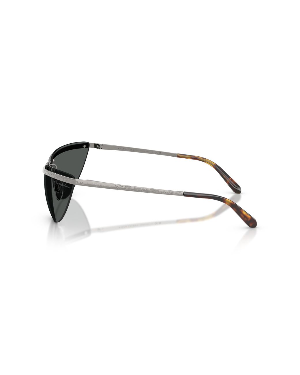 Ralph Lauren Black Rl7097 900287 Sunglasses Metal Geometric Normal