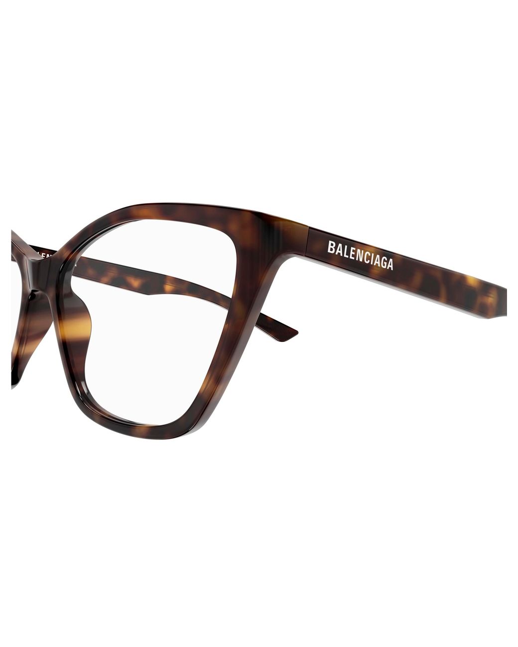 Balenciaga Black Bb0405O 002 Optical Frames Acetate Transparent Butterfly