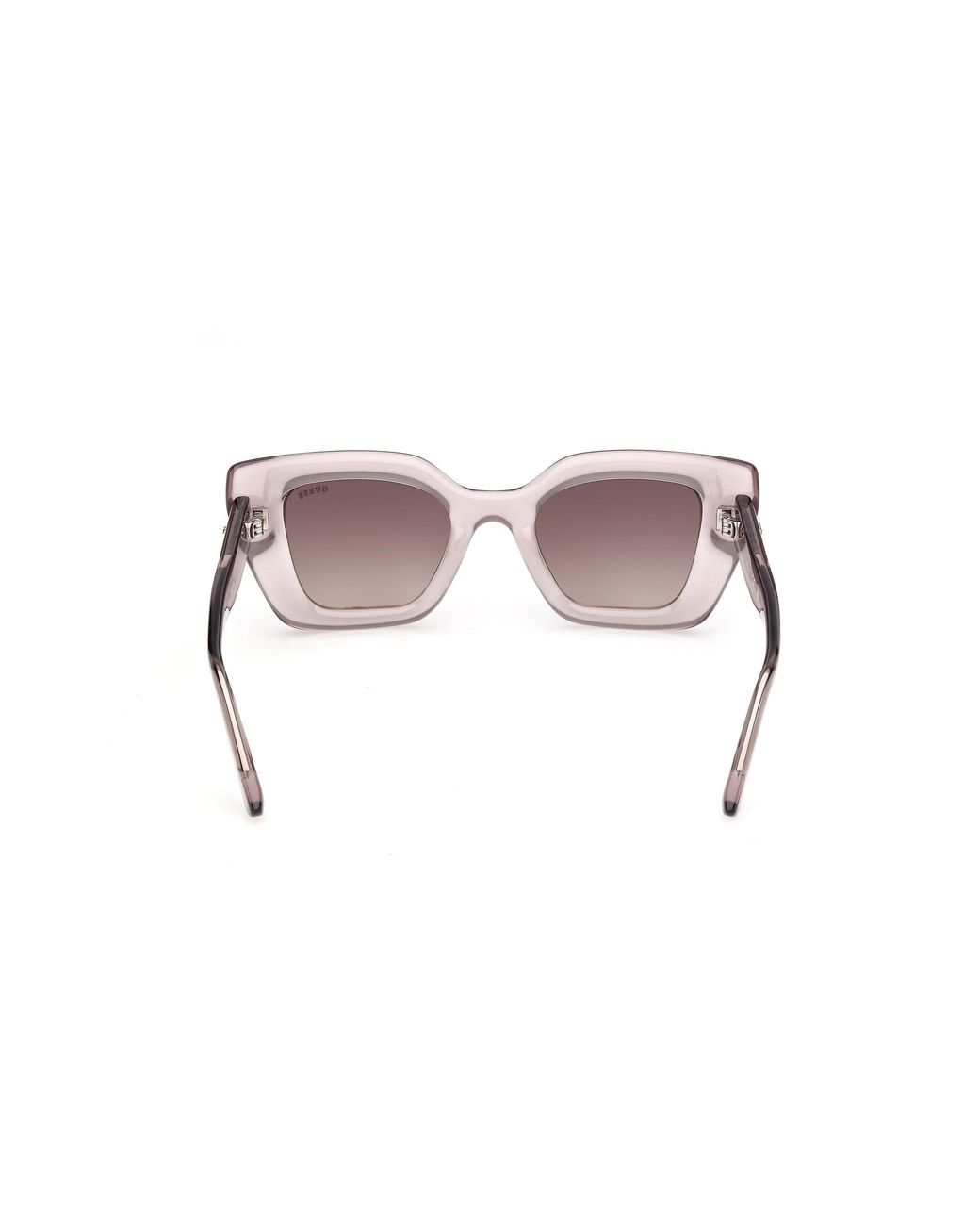 Guess Black Gu00353 57F Sunglasses Injected Squared Normal