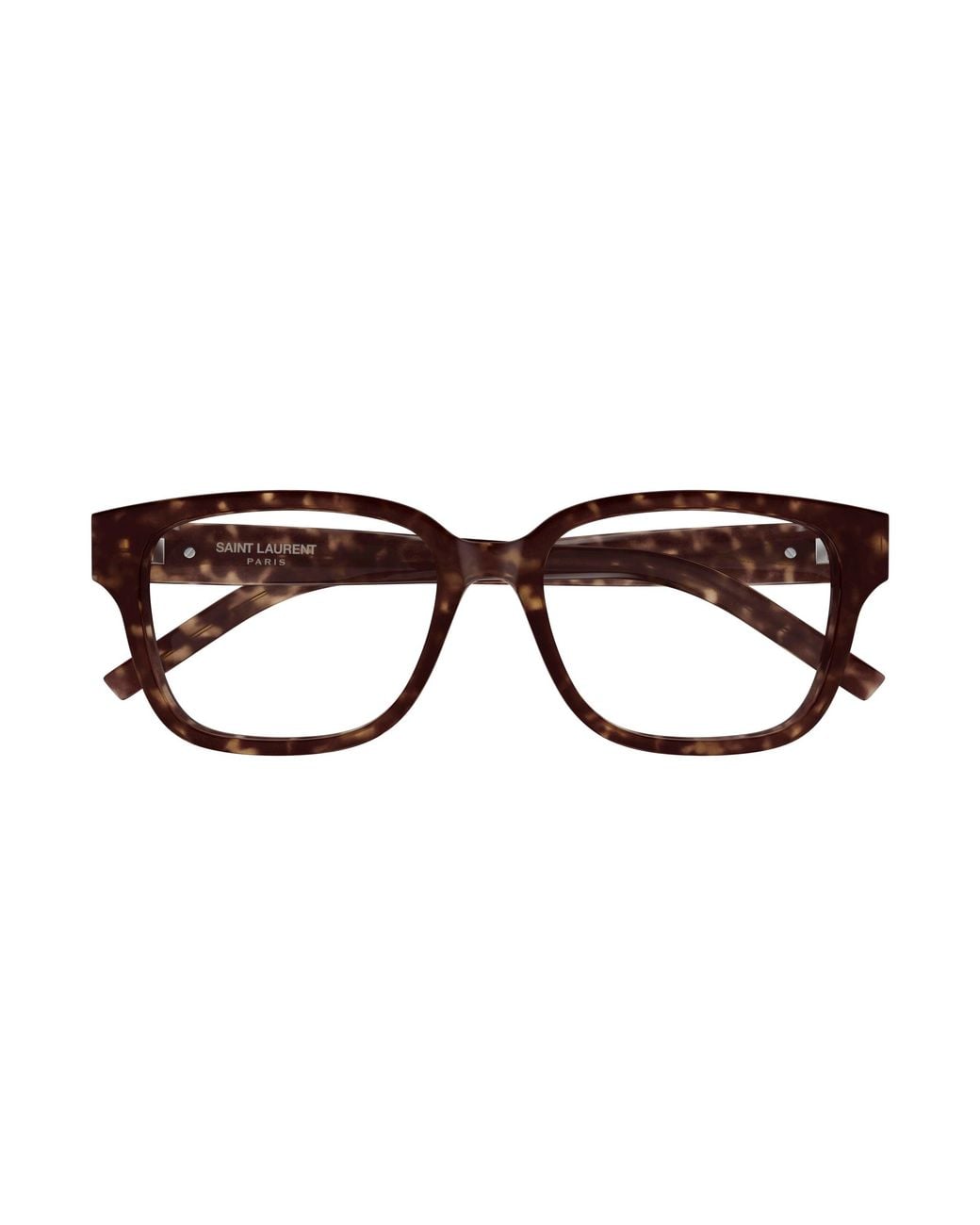 Saint Laurent Black Sl M150/F 002 Optical Frames Acetate Transparent Squared