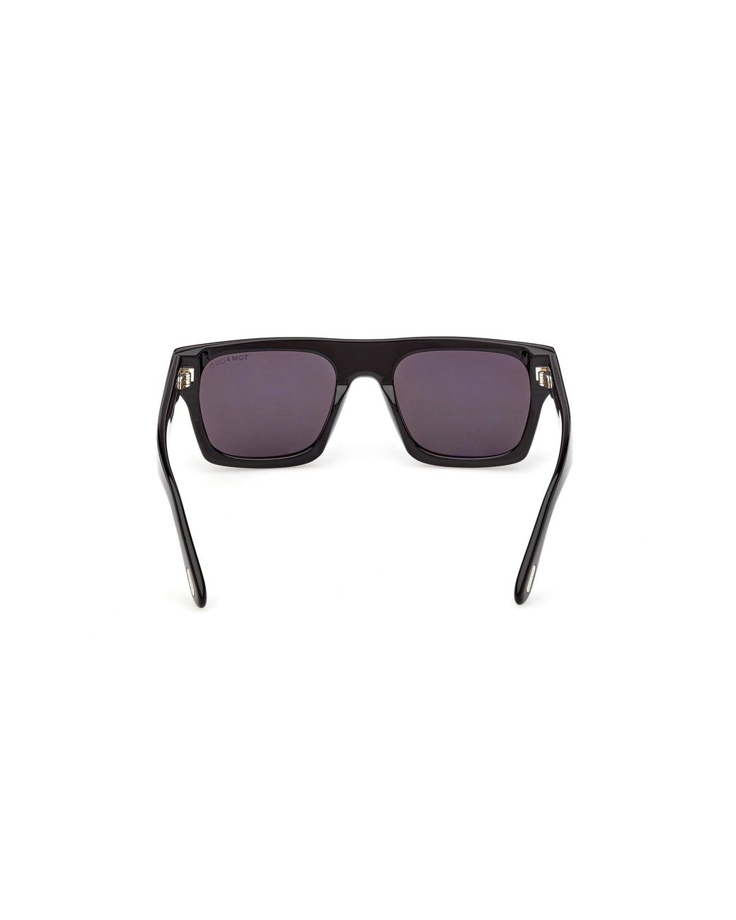 Tom Ford Black Ft1337 Cyrus-02 01A Sunglasses Acetate Smoke Squared Normal for men