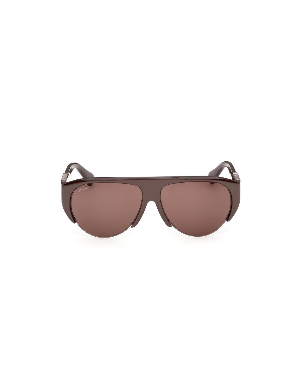 MAX&Co. Black Mo0167 50E Sunglasses Acetate Pilot Normal