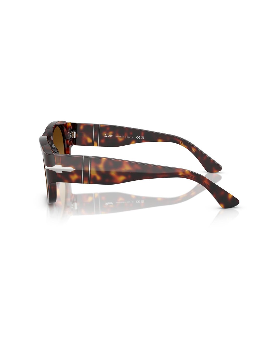 Persol Black Po3380S 24/85 Sunglasses Acetate Squared Normal Shaded