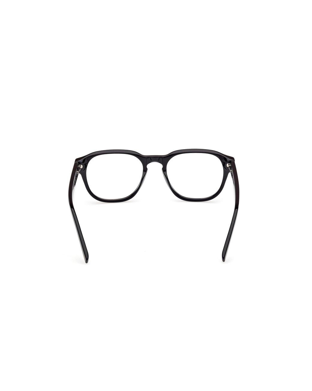 Timberland Black Tb50052 001 Optical Frames Acetate Round Normal for men
