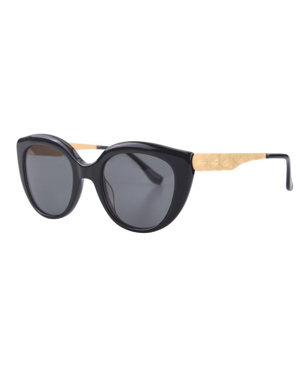 Italia Independent Black I-Light Metal 0805 009.Ace Outlet Sunglasses Acetate Cat Eye