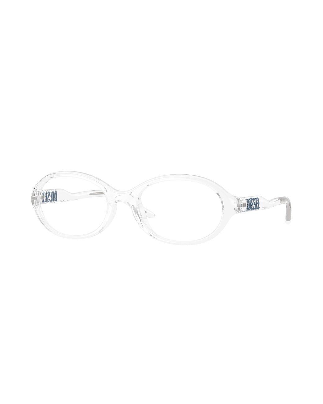 DIESEL Black Dl6014U 2005 Optical Frames Injected Round Normal