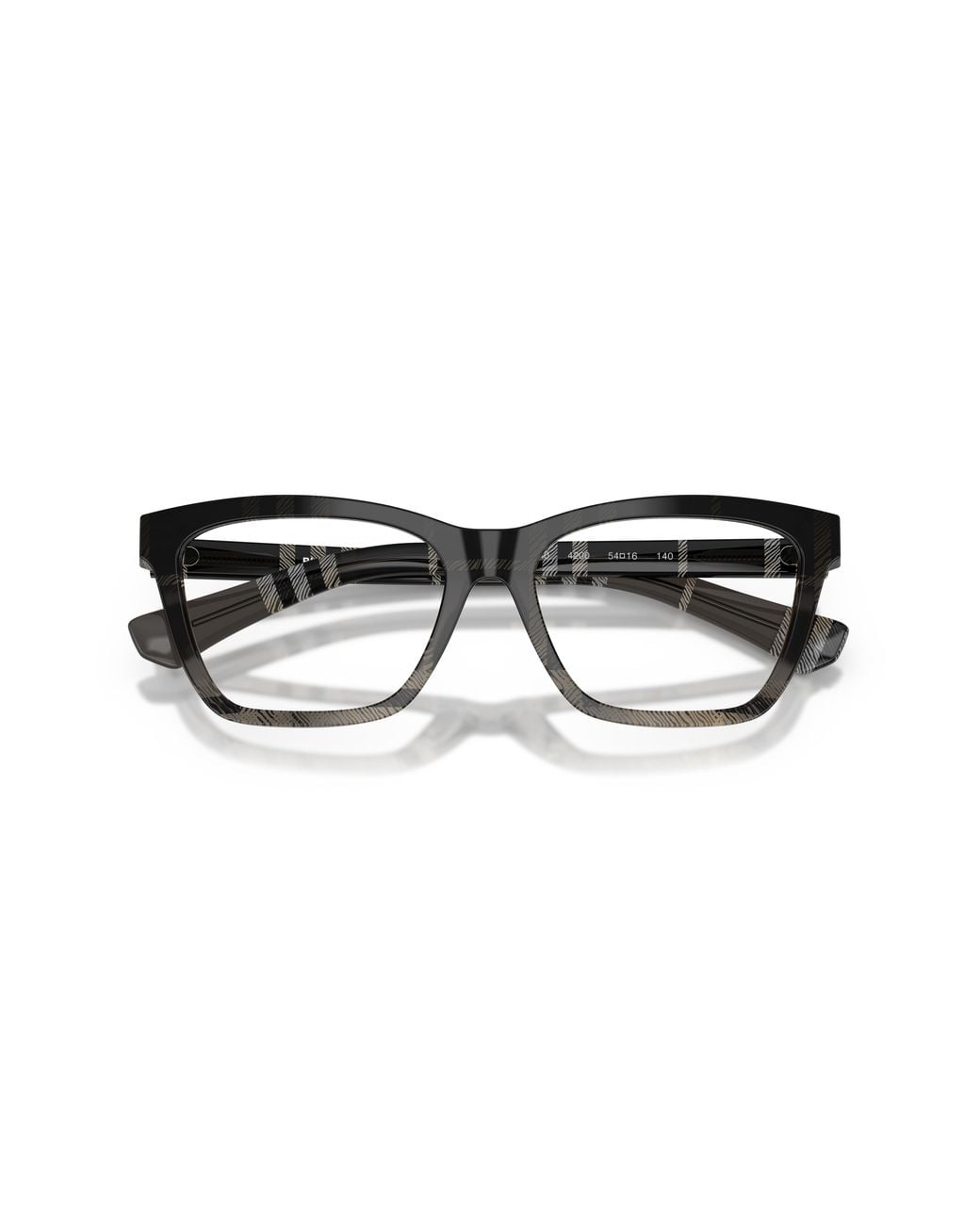 Burberry Black Be2440 4200 Optical Frames Acetate Squared Normal