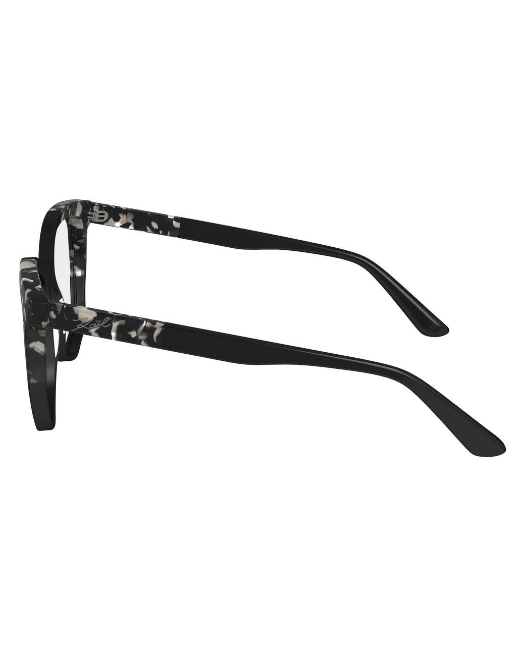 Karl Lagerfeld Black Kl6154 013 Optical Frames Acetate Squared Normal Normal