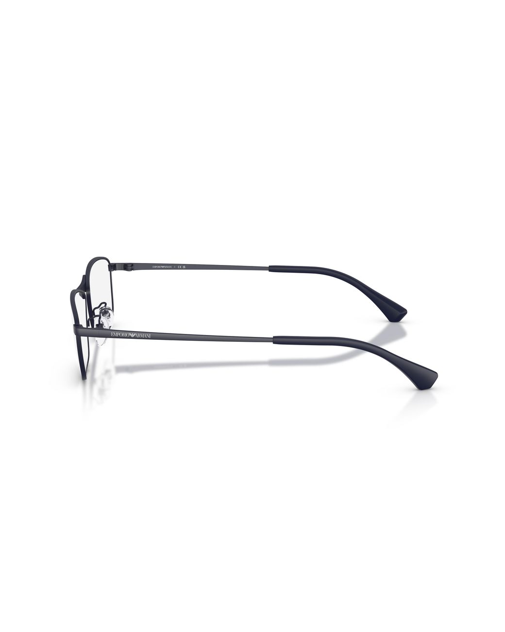 Emporio Armani Black Ea1196D 3160 Optical Frames Metal Transparent Geometric Normal for men