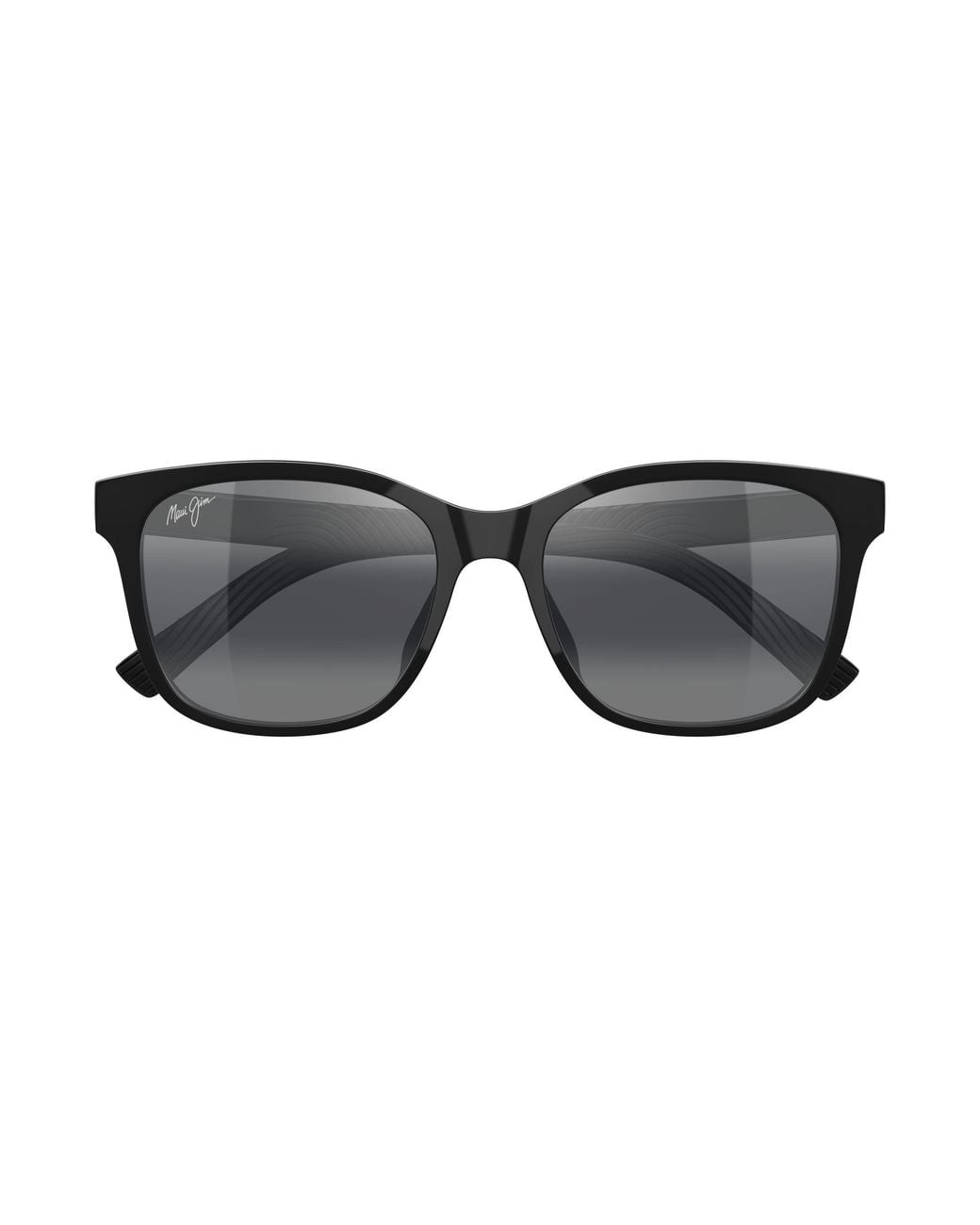 Maui Jim Black Mj0346Sa 001 Occhiali Da Sole Bio-Iniettato Grigio Squadrata