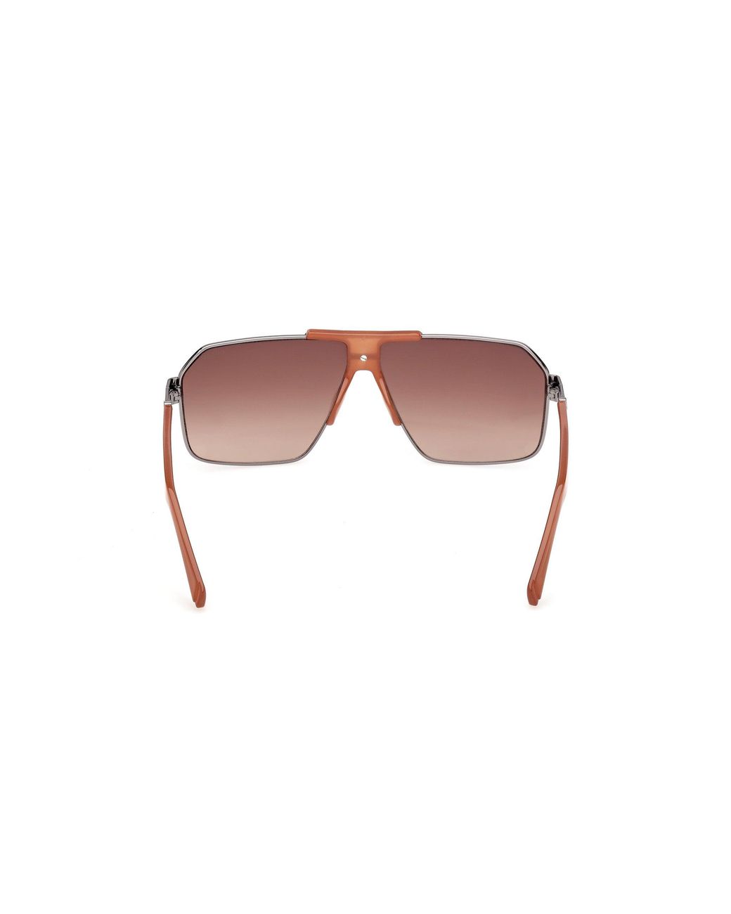 Guess Black Gu00305 08F Sunglasses Metal Squared Normal for men
