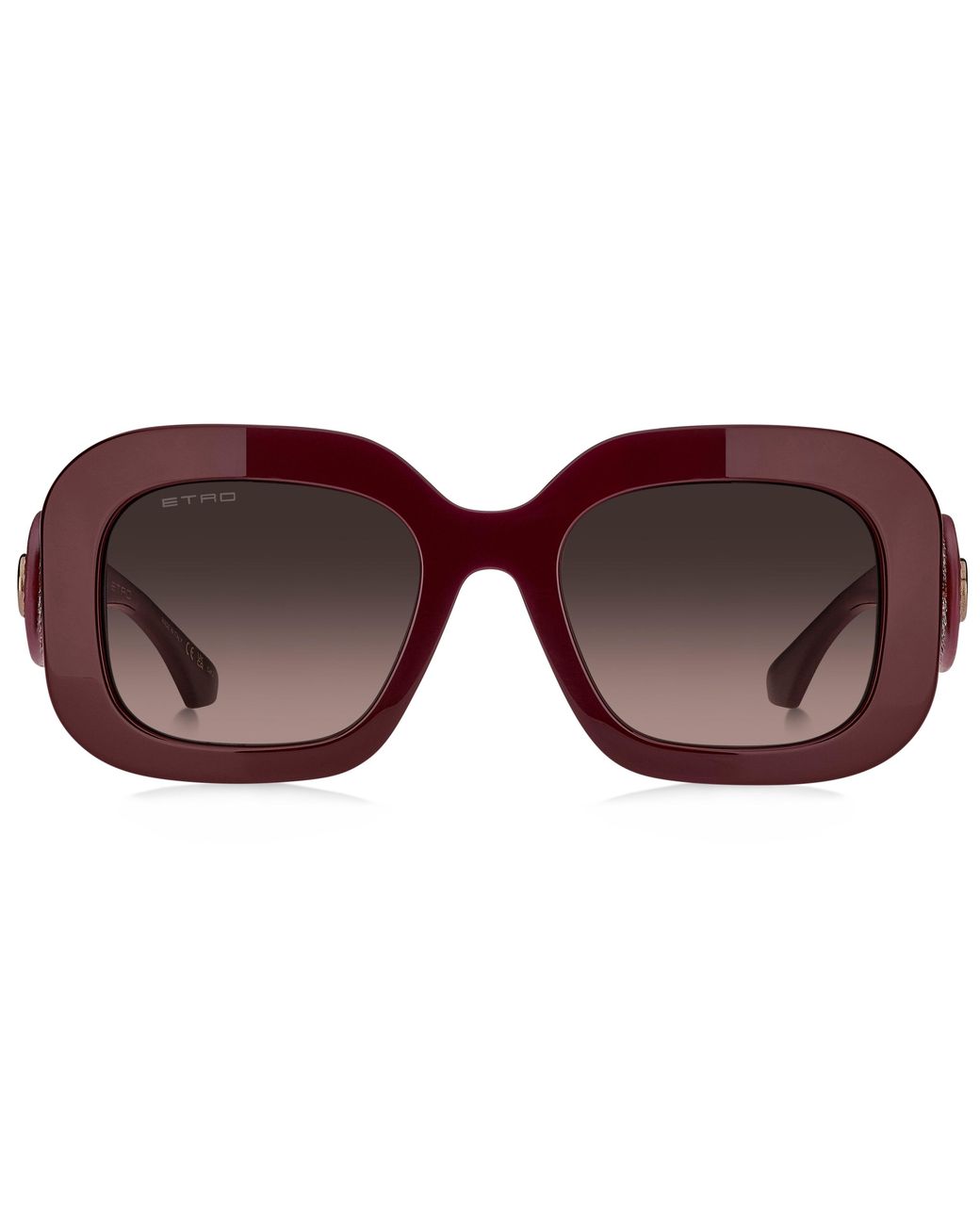 Etro Black 0141/G/S Lhf/Ha Sunglasses Acetate Squared Normal Nuanced