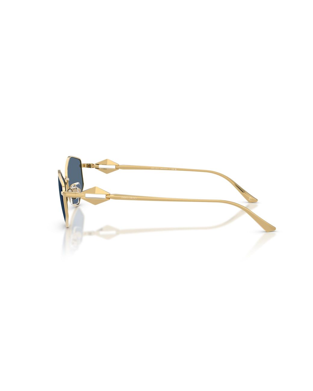 Jimmy Choo Black Jc4017 302380 Sunglasses Metal Round Normal