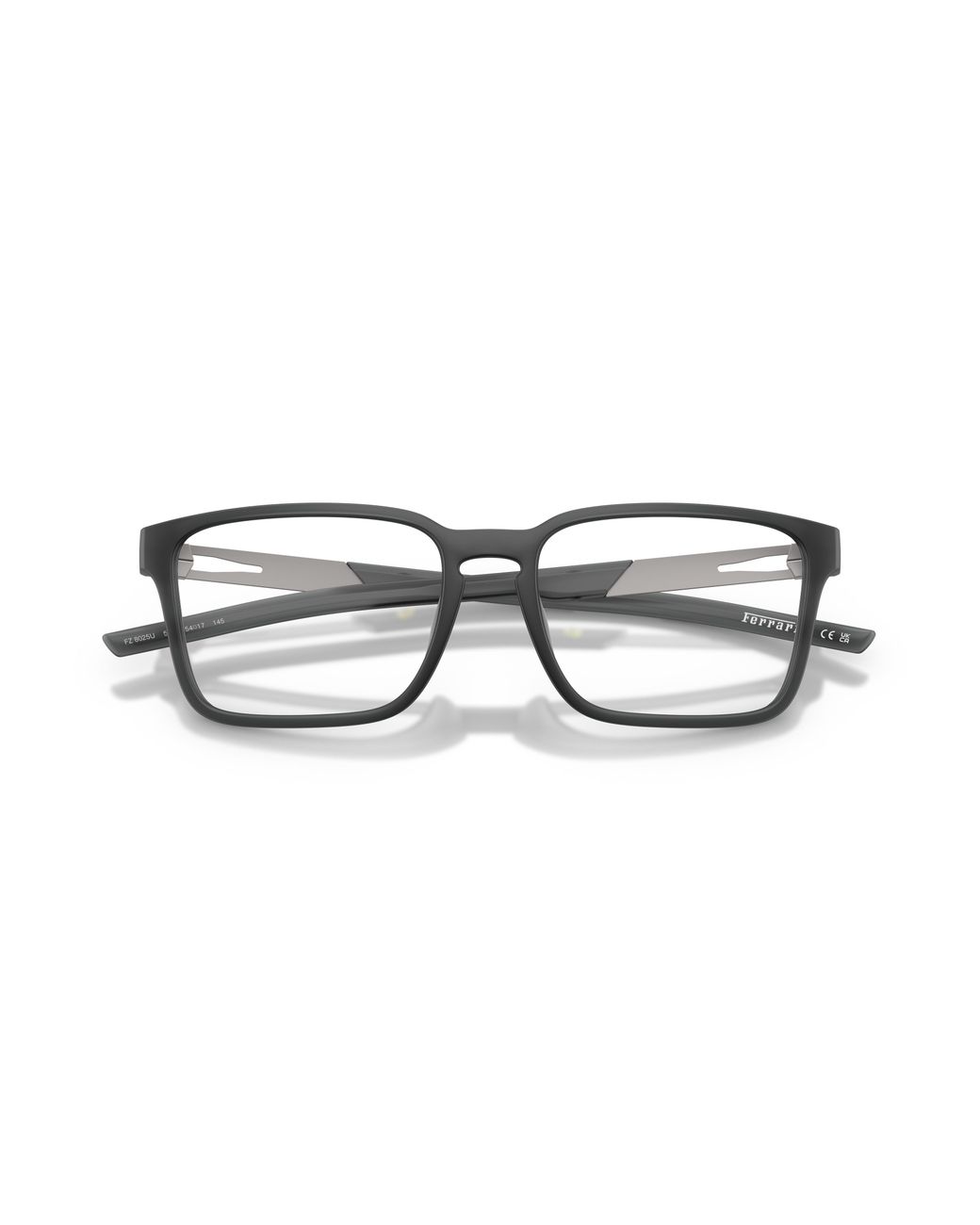 FERRARI SCUDERIA Black Fz8025U 531 Optical Frames Injected Squared Normal for men