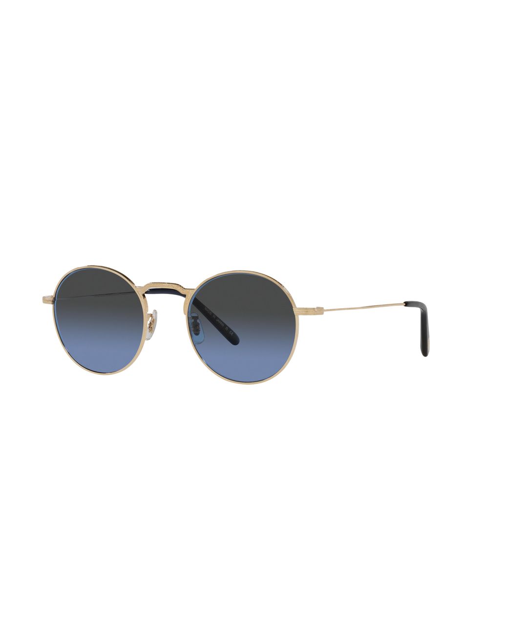 Oliver Peoples Black Ov1282St Weslie Sun 5292P4 Sunglasses Titanium Round Polarized for men