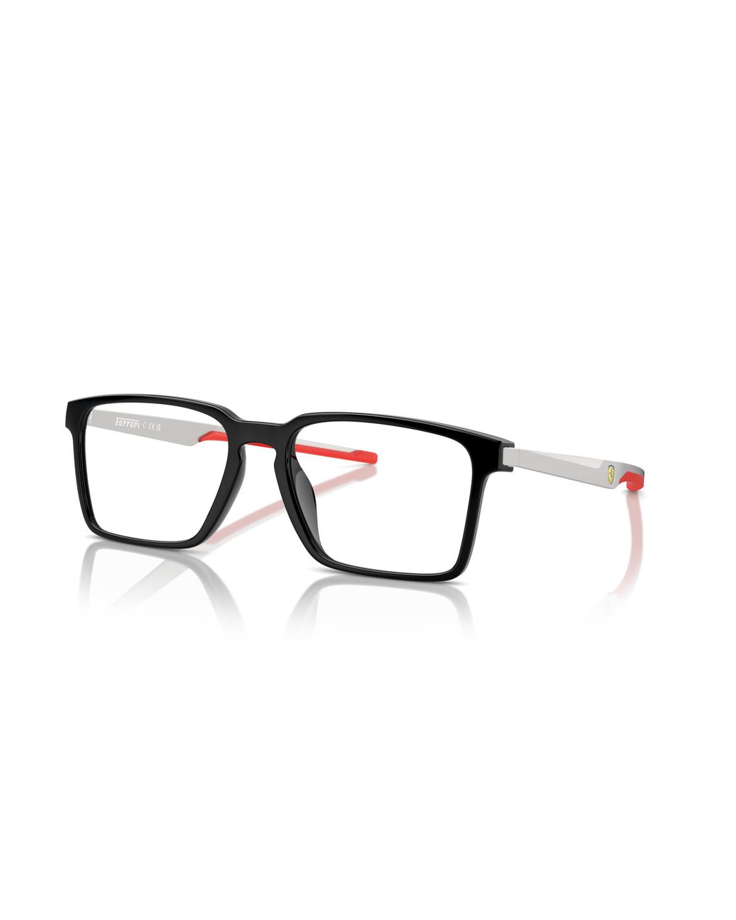 FERRARI SCUDERIA Black Fz8005U 501 Optical Frames Injected Squared Normal for men