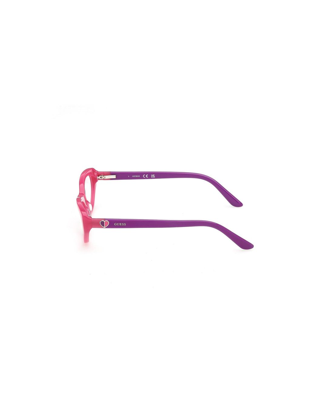 Guess Black Gu50395 74 Optical Frames Acetate Round Normal