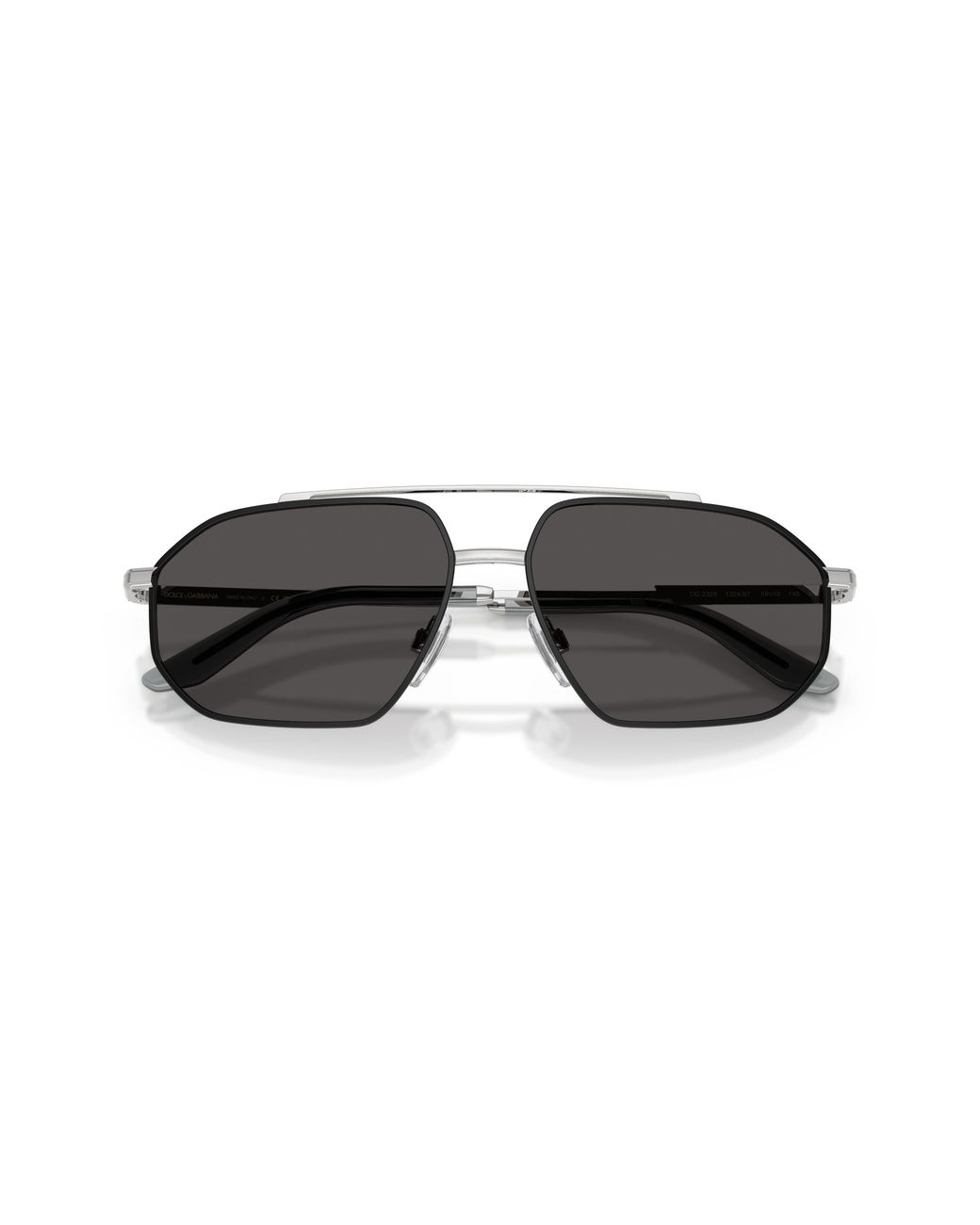 Dolce & Gabbana Black Dg2328 132487 Sunglasses Metal Pilot Normal for men