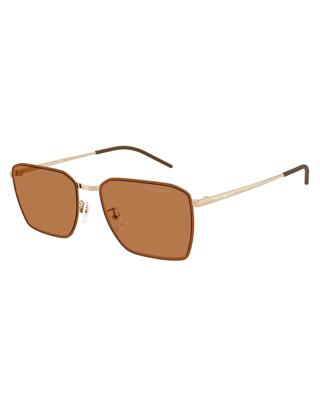 Emporio Armani Black Ea2172D 301373 Sunglasses Metal Squared Normal for men