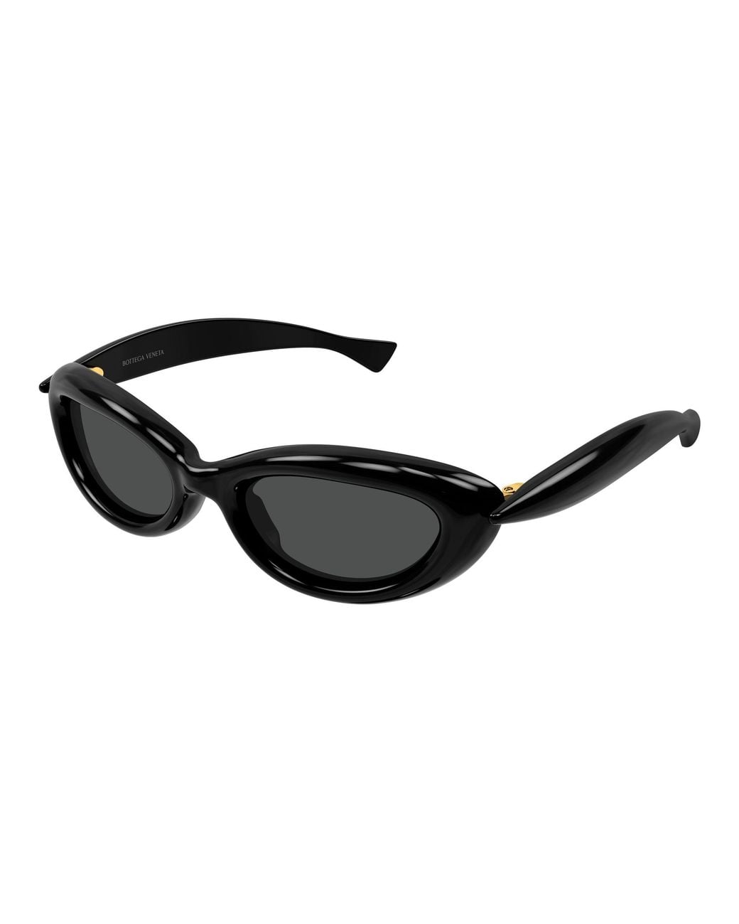Bottega Veneta Black Bv1484S 001 Sunglasses Bio-Injected Cat Eye