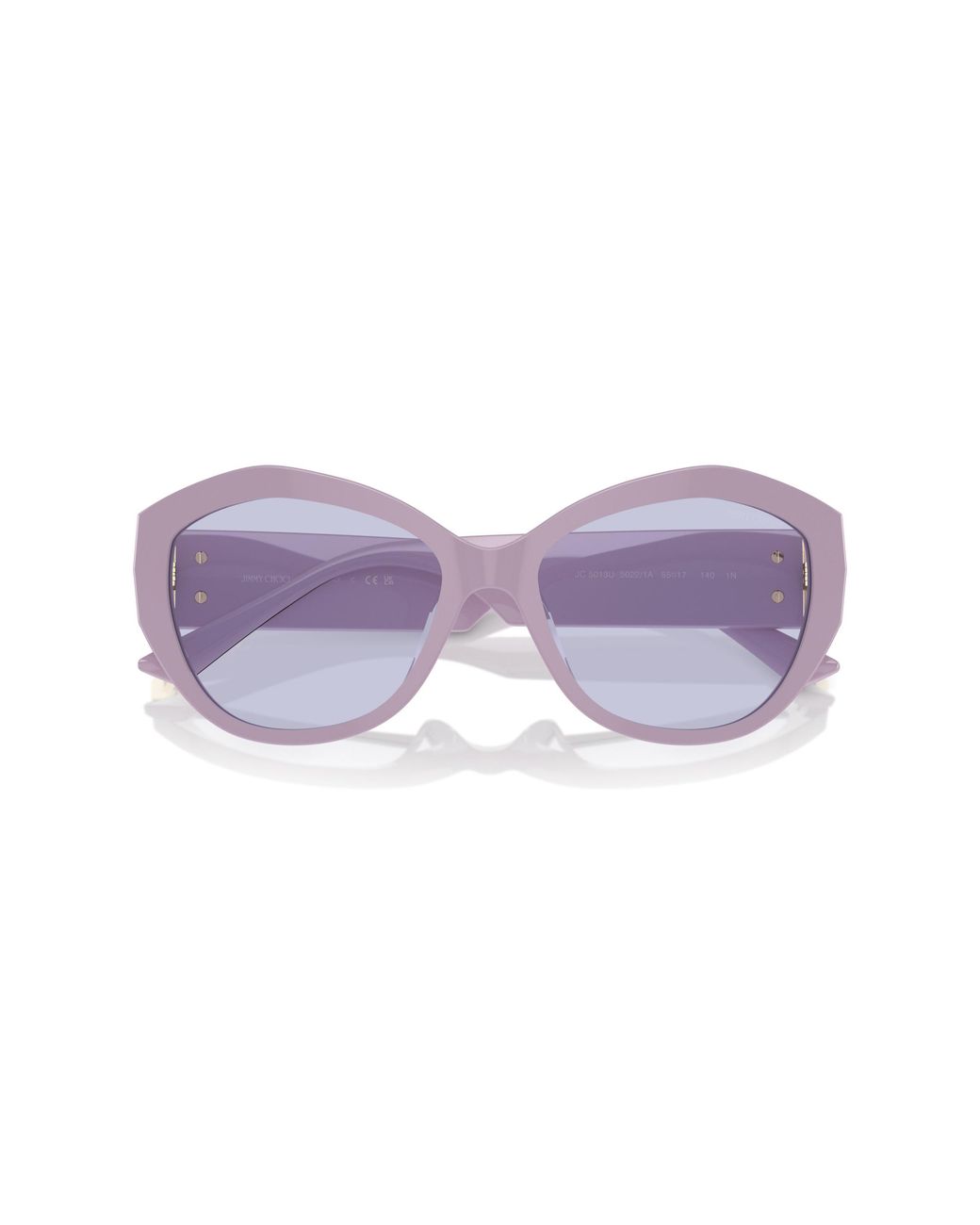 Jimmy Choo Black Jc5013U 50221A Sunglasses Acetate Lilac Butterfly Normal