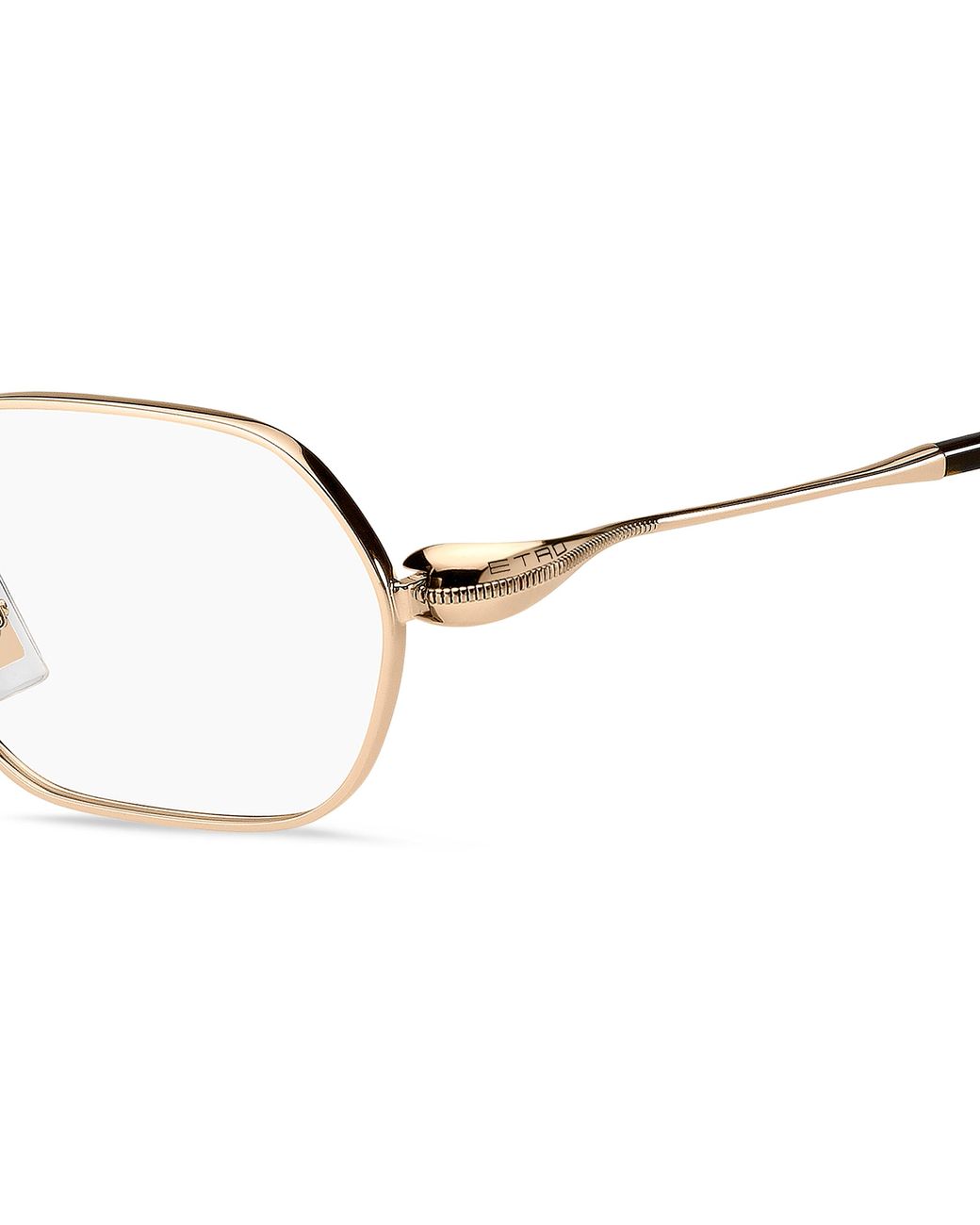 Etro Black 0140 000 Optical Frames Metal Squared Normal