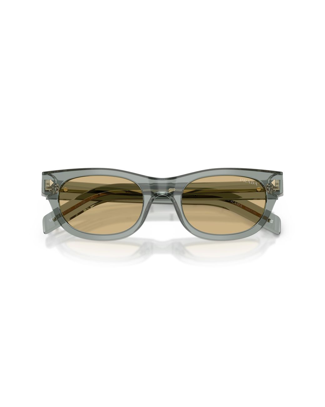 Prada Black Pr C09S 21J70R Sunglasses Acetate Cat Eye Normal for men