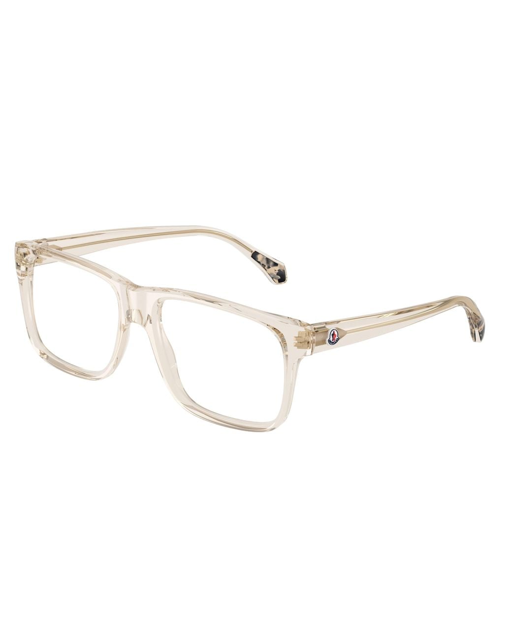 Moncler Black Me2036 Precisa 3003 Optical Frames Acetate Transparent Squared Normal