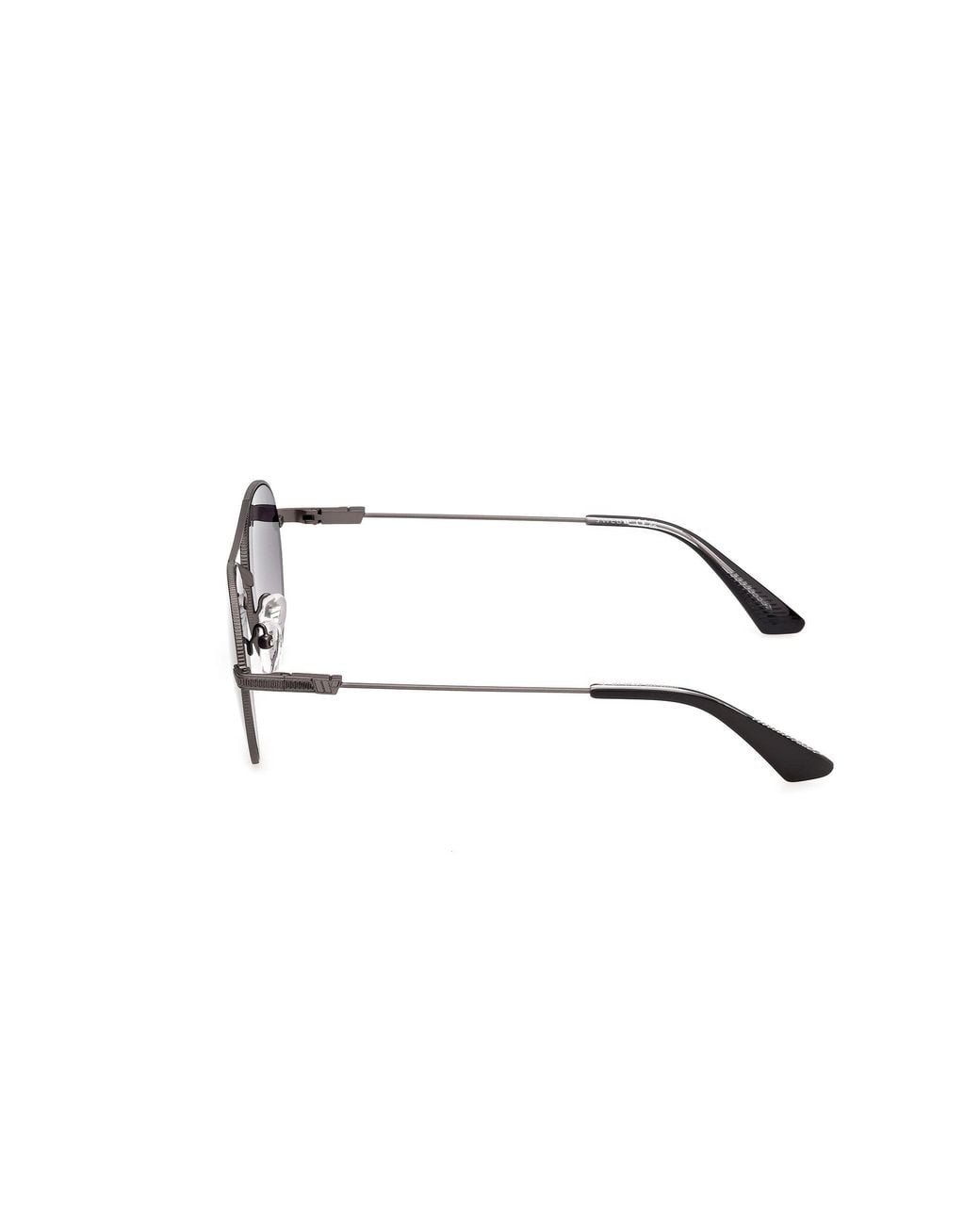 Web Black We0403 09B Sunglasses Metal Smoke Round Normal for men