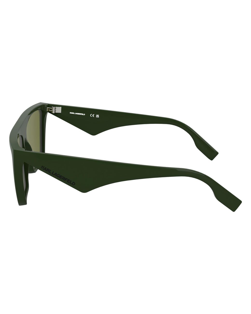 Karl Lagerfeld Green Kl6186S 300 Sunglasses Bio-Inject Squared Normal
