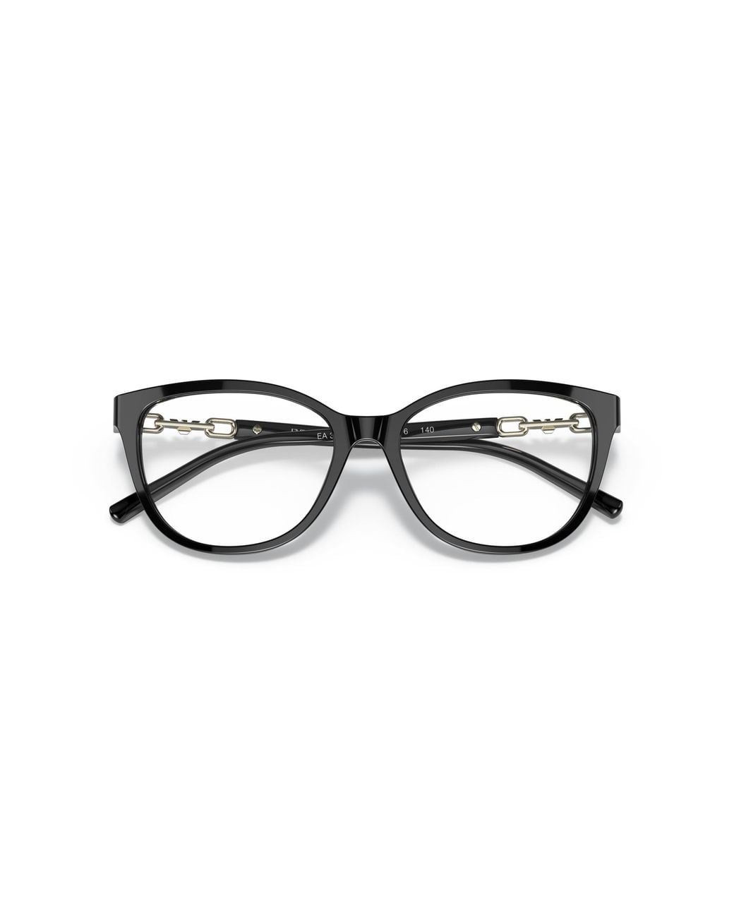 Emporio Armani Black Ea3190 5001 Optical Frames Acetate Pillow Normal