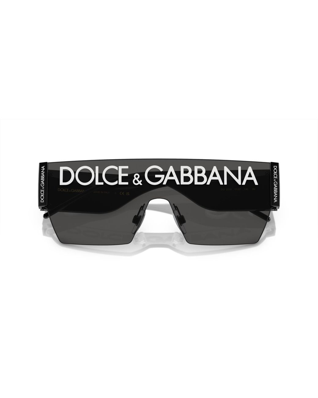 Dolce & Gabbana Black Dg2233 01/87 Sunglasses Metal Cat Eye Normal Shaded for men