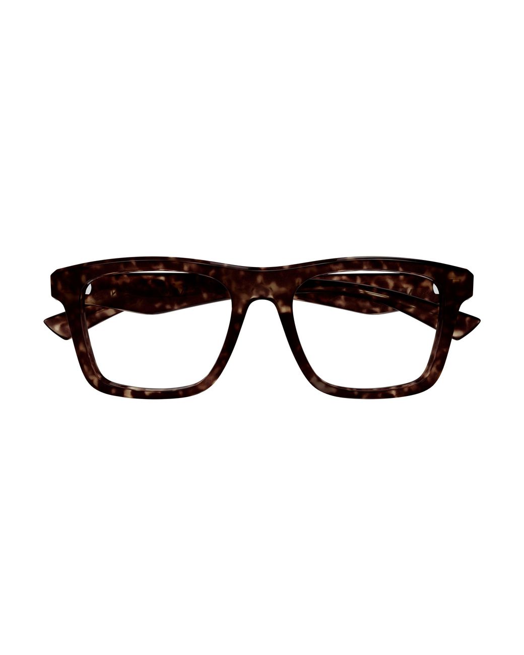 McQueen Black Am0475O 002 Optical Frames Acetate Transparent Squared