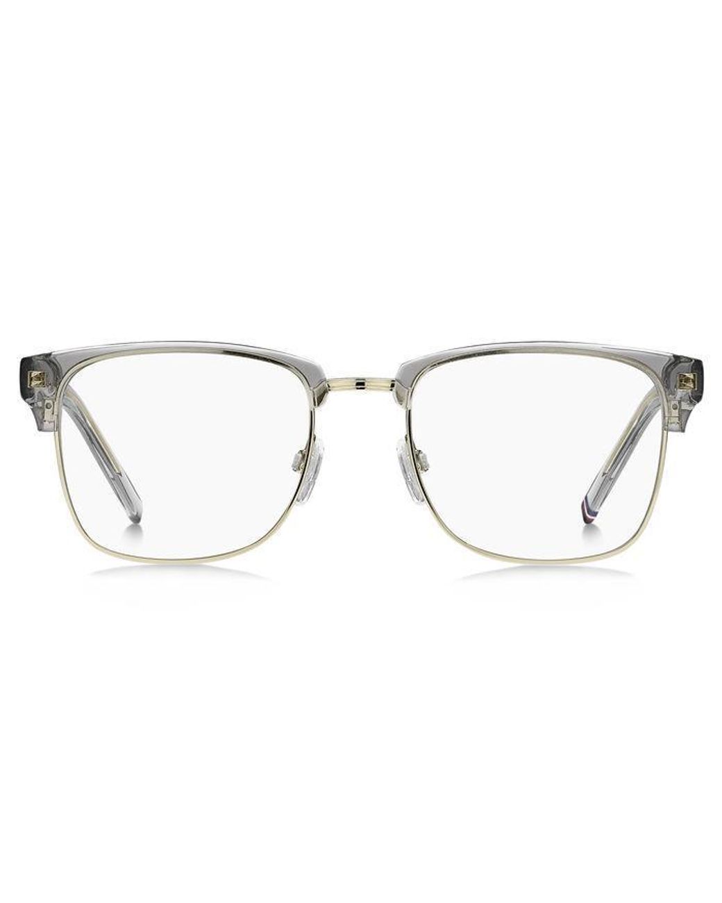 Tommy Hilfiger Black Th 1988 Kb7 Optical Frames Steel Squared for men