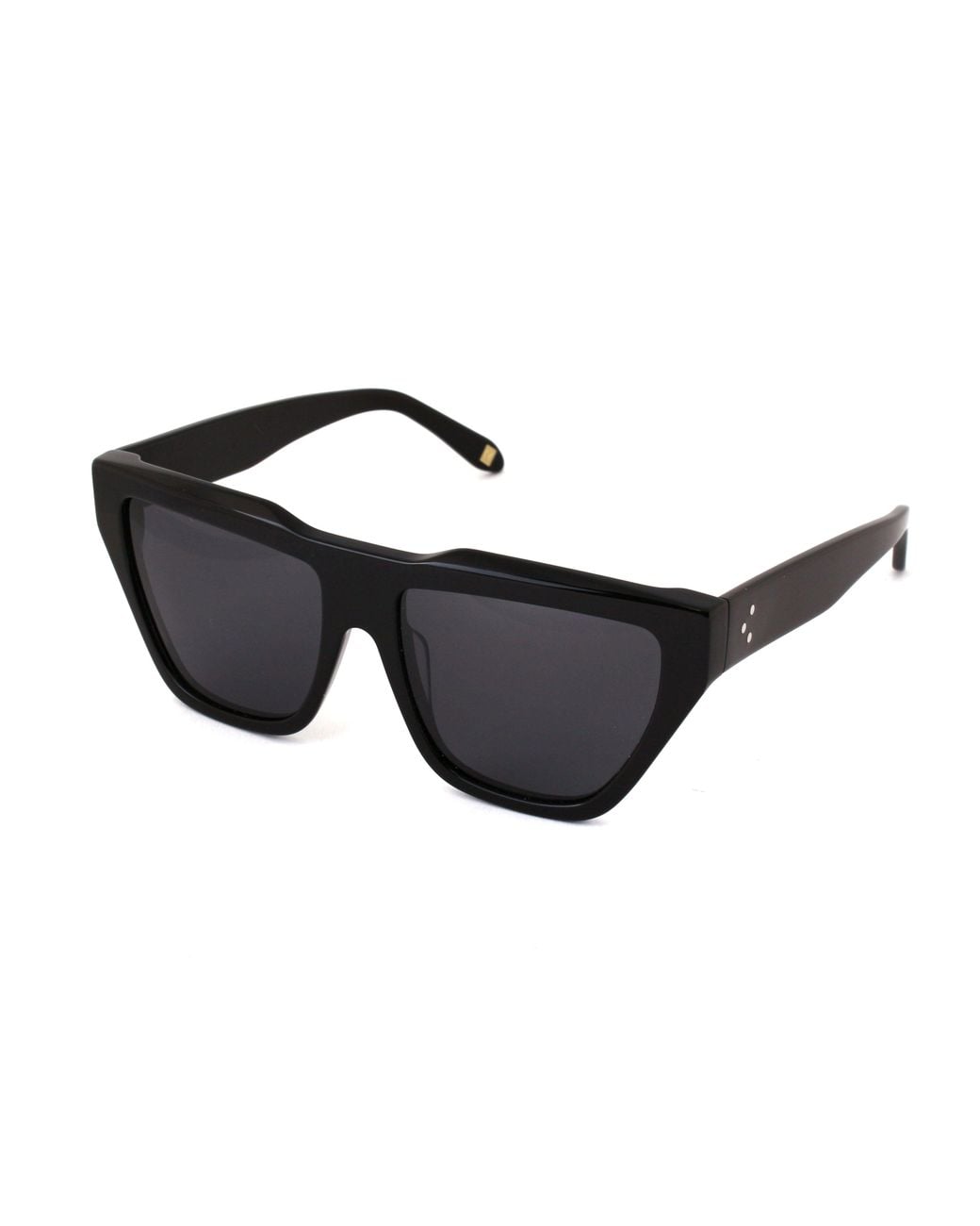 Xlab Black Caprera Sunglasses Acetate Oversize Polarized