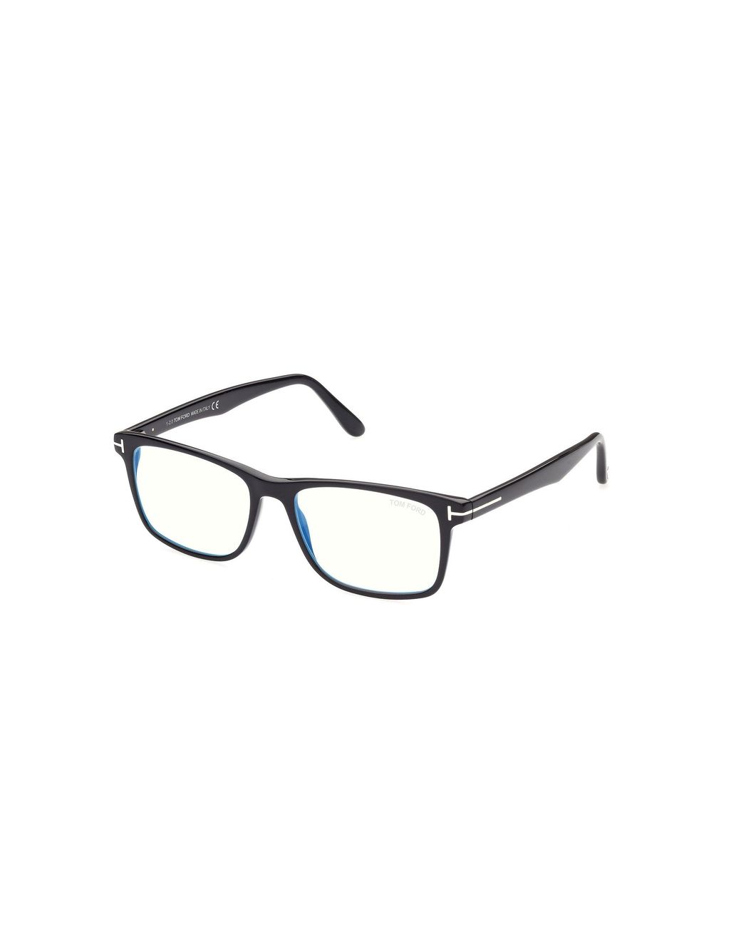 Tom Ford Black Ft5752-B 001 Optical Frames Acetate Squared Anti- Light