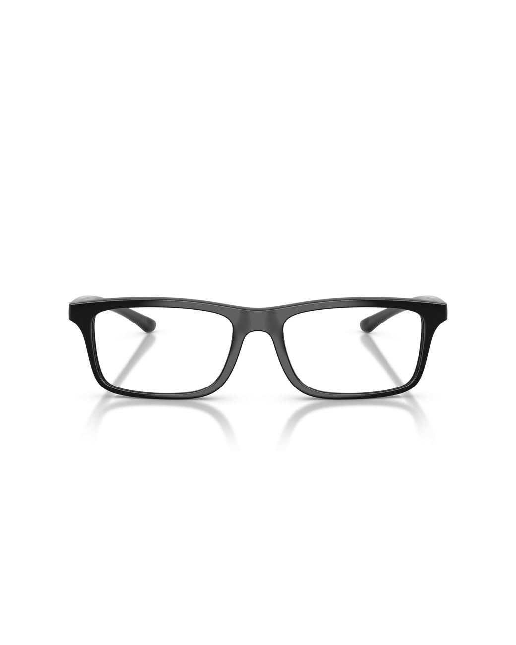 Emporio Armani Black Ea3285U 5017 Optical Frames Injected Transparent Squared Normal for men