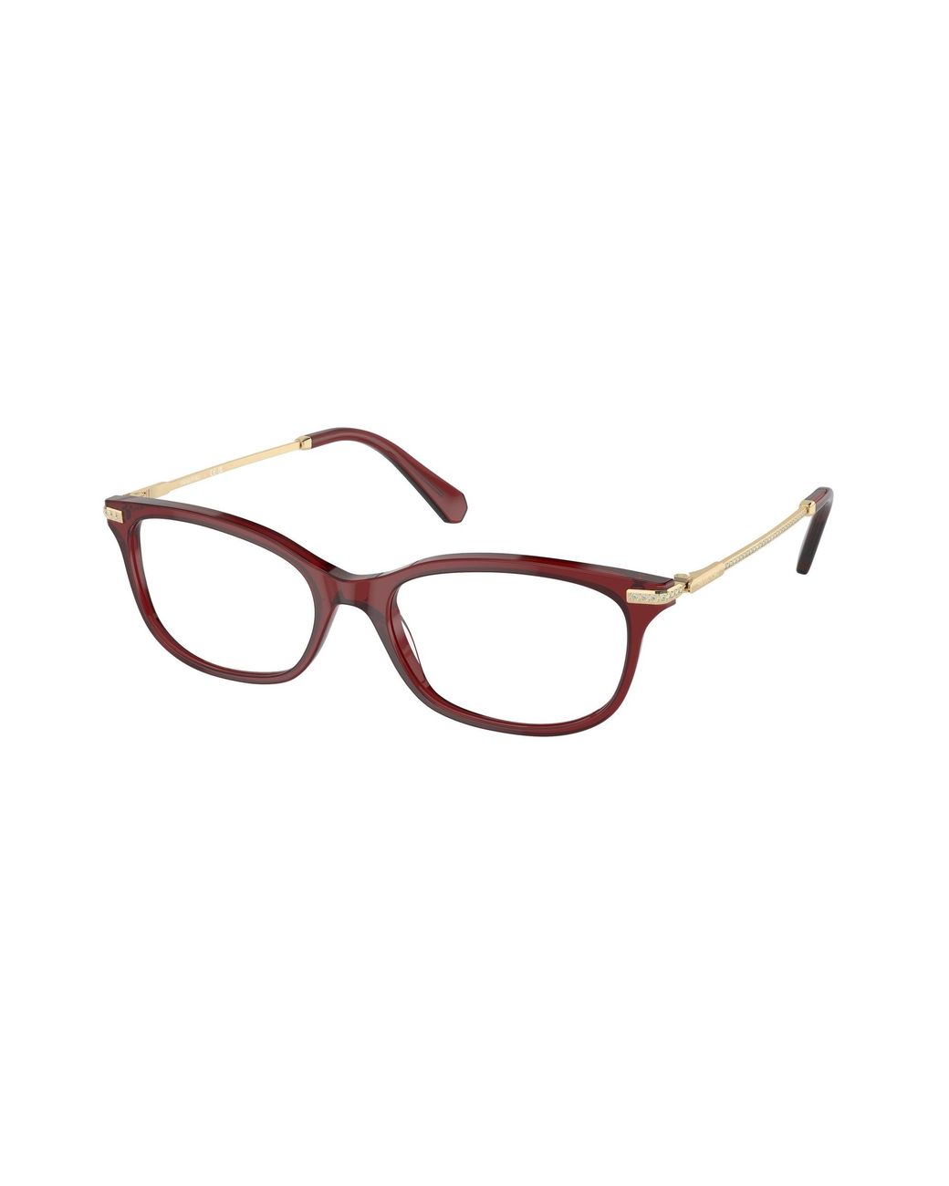 Swarovski Black Sk2017 1055 Optical Frames Acetate Squared Normal
