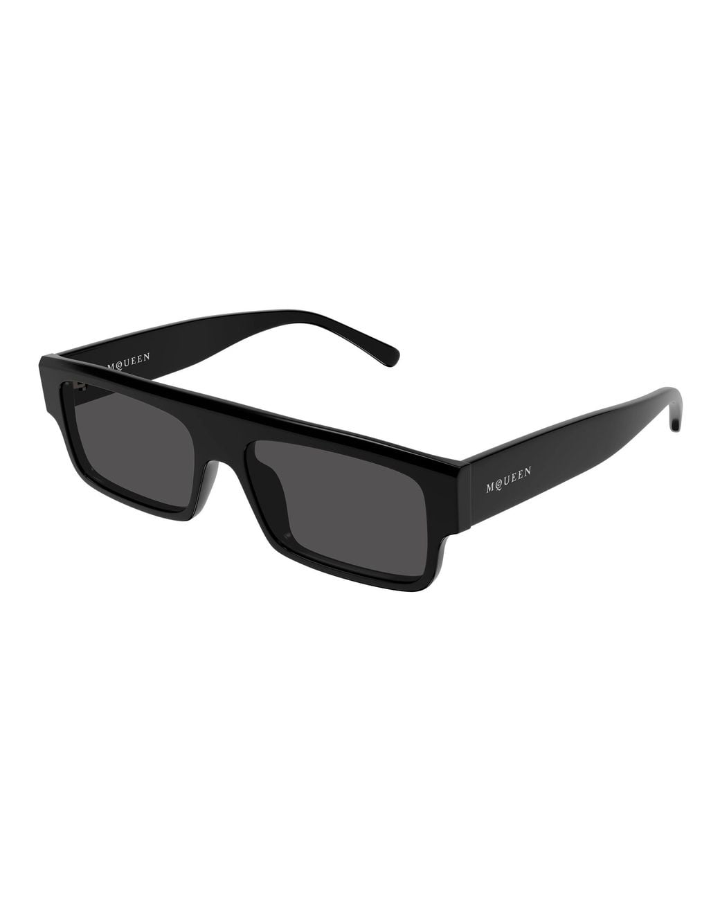 McQueen Black Am0580S 001 Sunglasses Acetate Squared for men