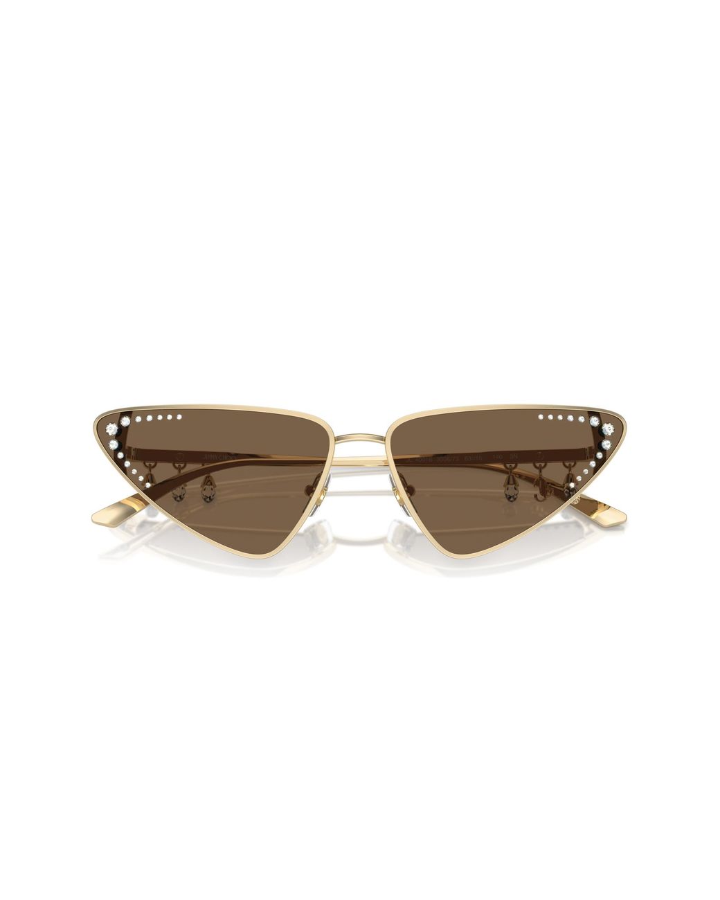 Jimmy Choo Black Jc4001B 300673 Sunglasses Metal Cat Eye Normal