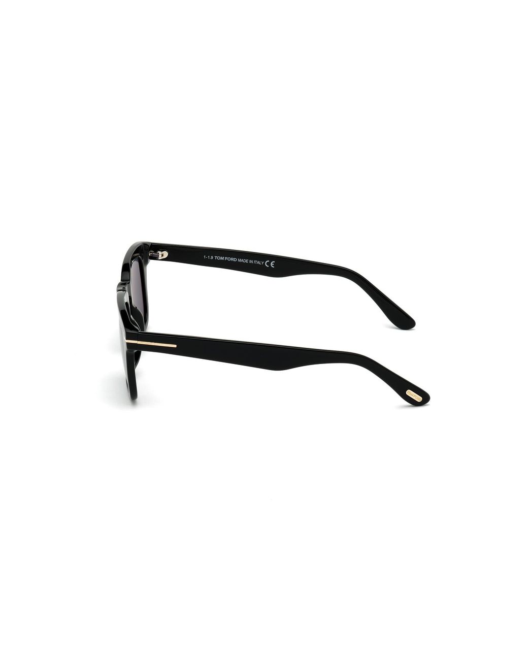 Tom Ford Black Ft0751 Dax 01V Sunglasses Acetate Squared Polarized for men