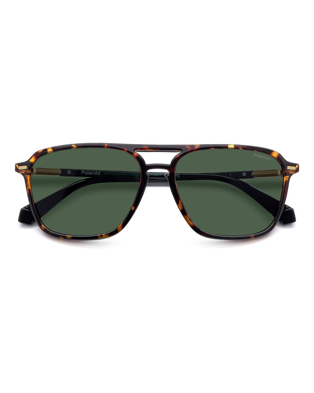 Polaroid Green Pld 4182/S/X 086/Uc Sunglasses Polycarbonate Squared Polarized for men