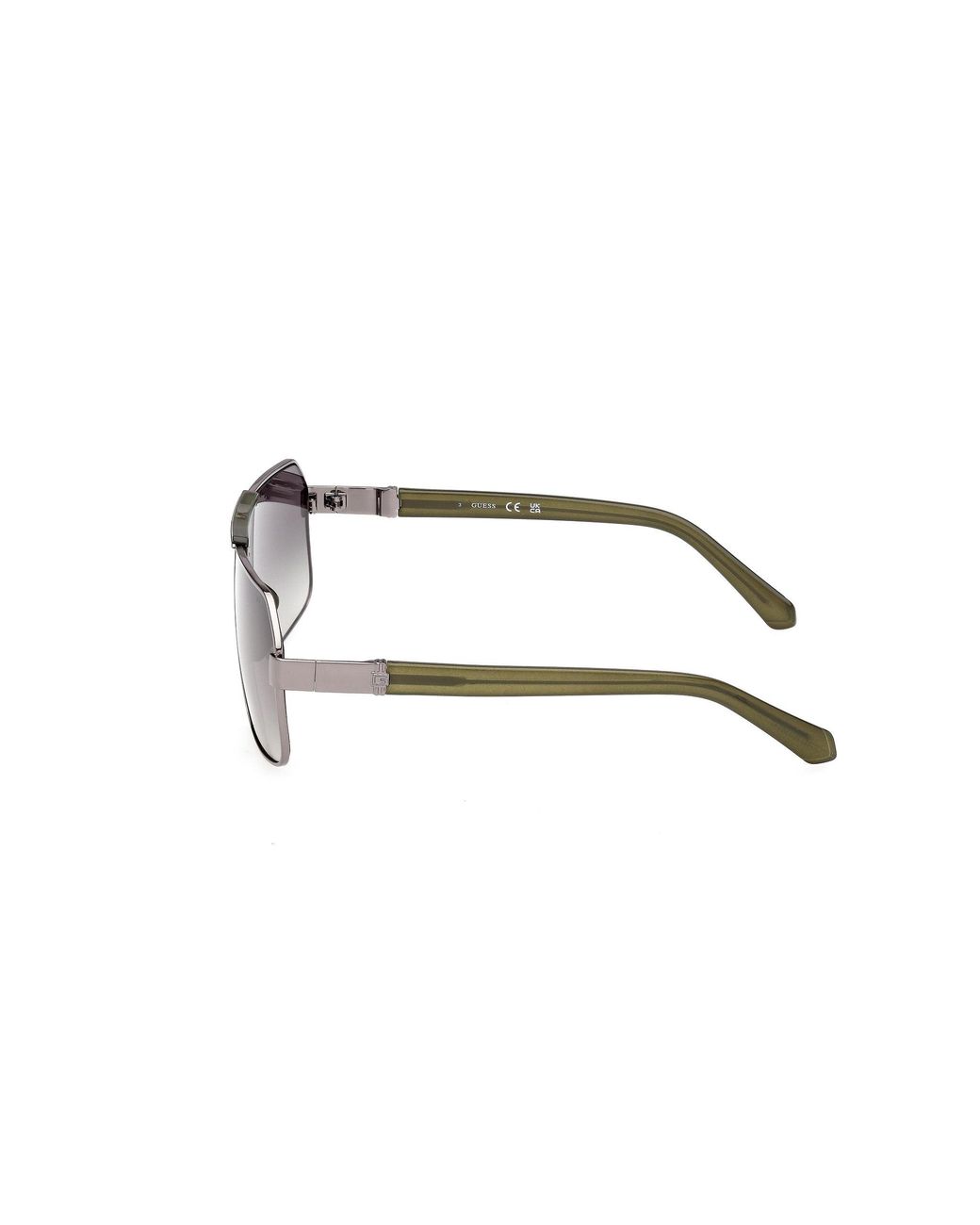 Guess Black Gu00305 08P Sunglasses Metal Squared Normal for men